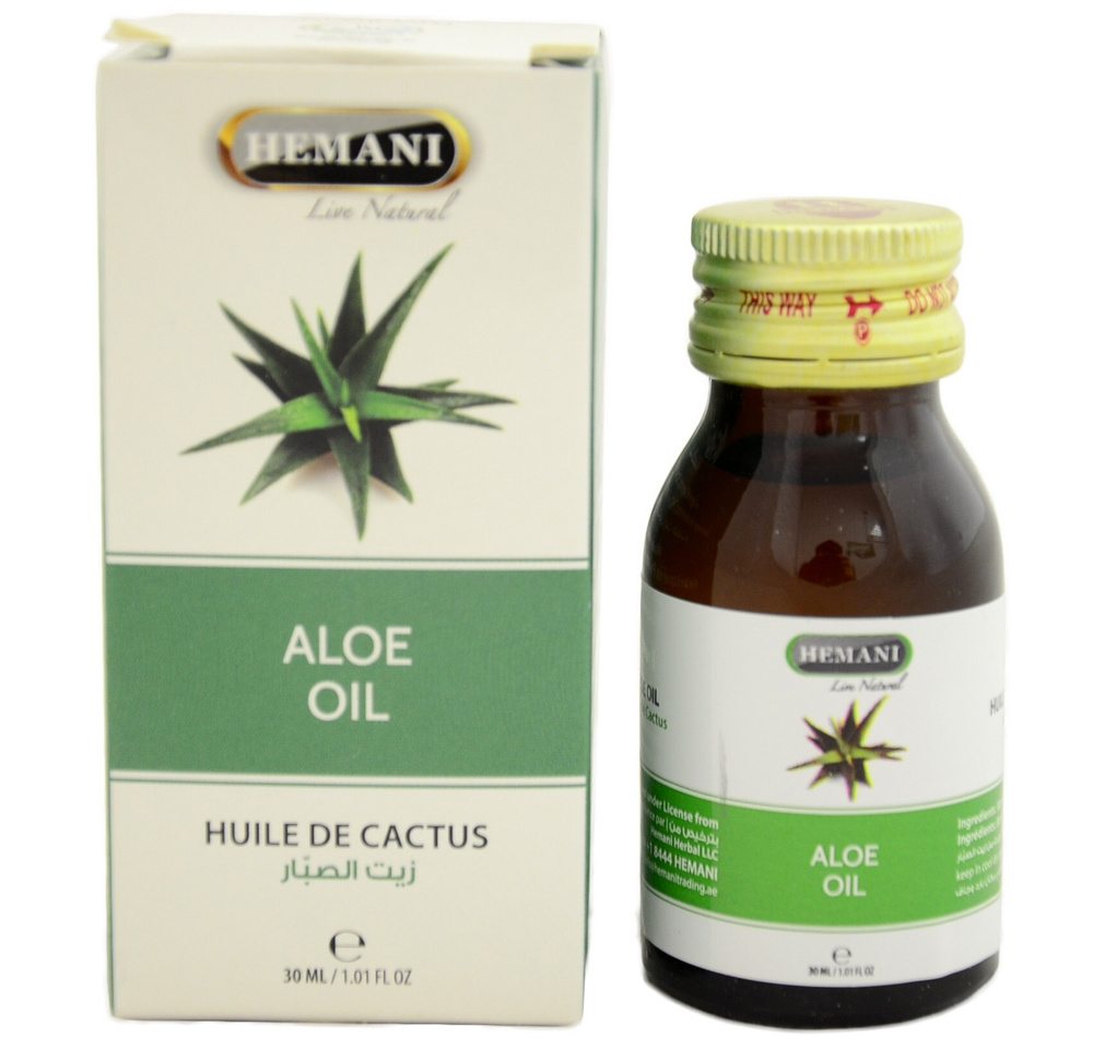 Hemani Масло алоэ Hemani Aloe Oil 30мл #1