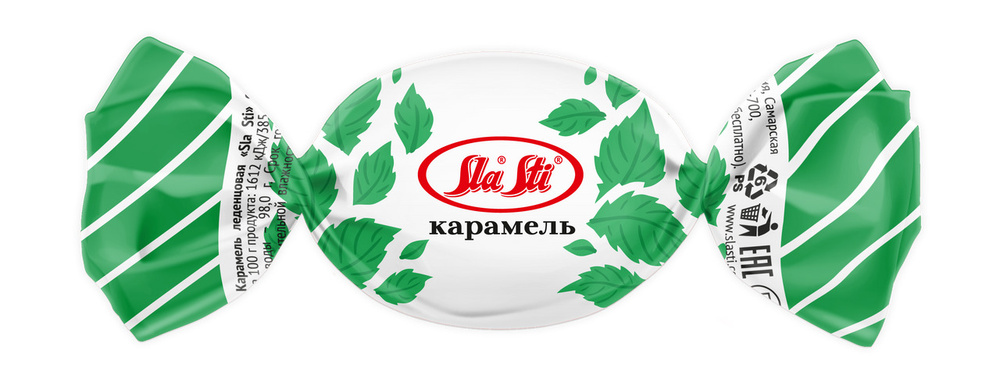 Карамель Sla Sti Мята, 1 кг #1