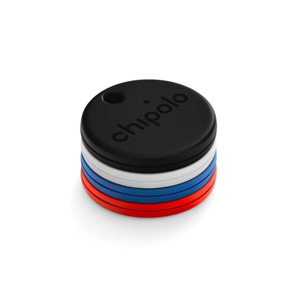 Bluetooth трекер Chipolo ONE, синий, черный, красный, белый, 4 шт #1