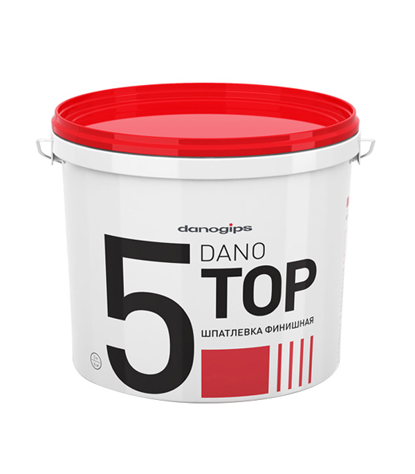 Шпатлевка финишная Danogips Top 5 3 л/5 кг #1
