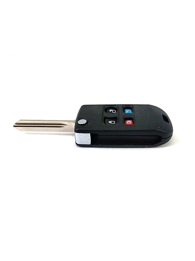 Выкидной ключ для автомобиля Ford 4 кнопки B (без чипа)  #1