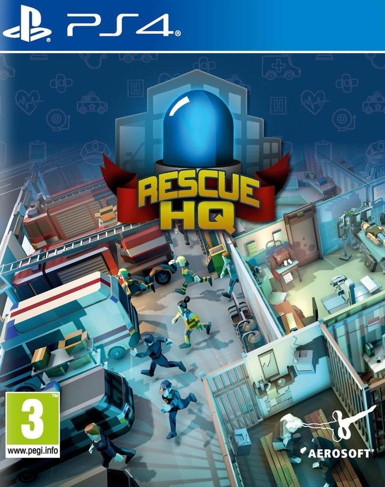 Игра Rescue HQ The Tycoon (PlayStation 4, PlayStation 5, Английская версия) #1