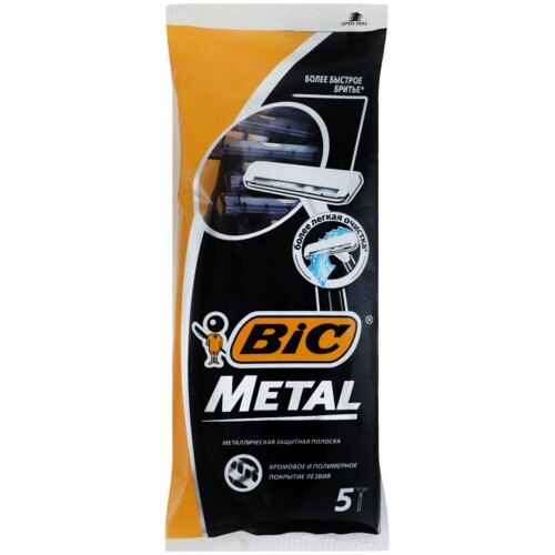 Bic станки для бритья одноразовые Metal, 5 шт, 9 упаковок #1