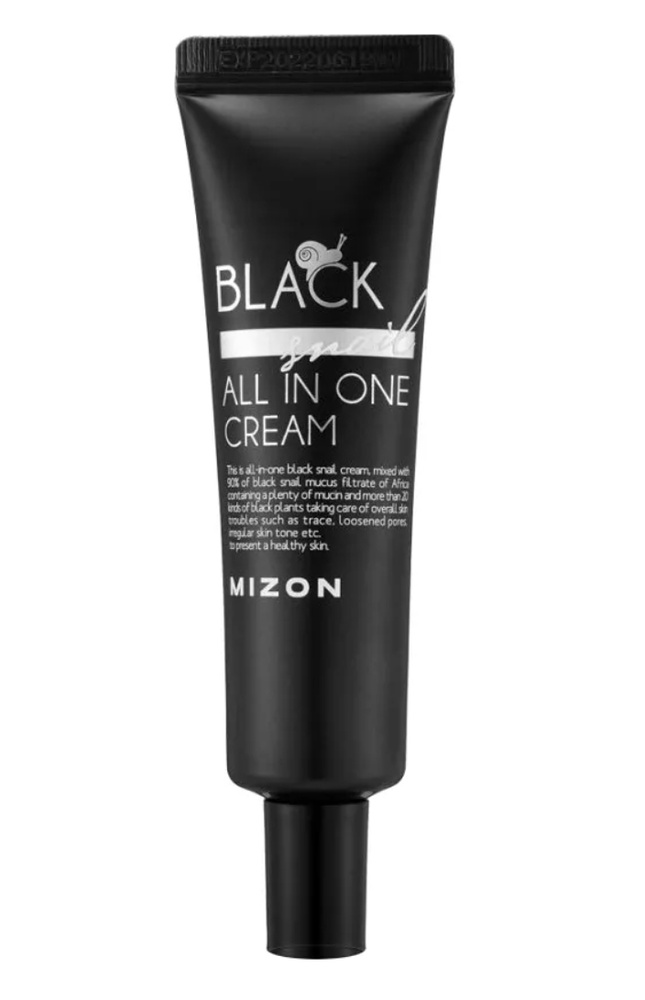 Mizon Black Snail All In One Cream (tube) Крем для лица с экстрактом черной улитки 35мл  #1