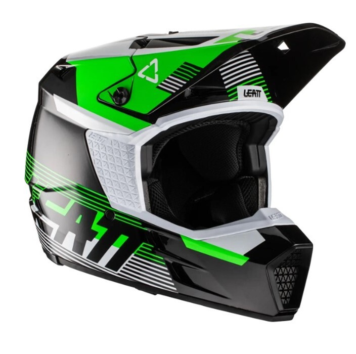 Шлем кроссовый подростковый Leatt Moto 3.5 Junior Helmet (Black, L, 2022 (1022010221))  #1