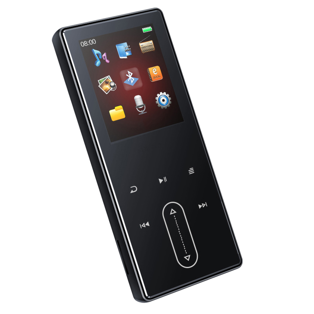HiFi mp3 плеер с Bluetooth RUIZU D22, 8 Gb, microUSB / Портативный музыкальный медиаплеер с сенсорным #1