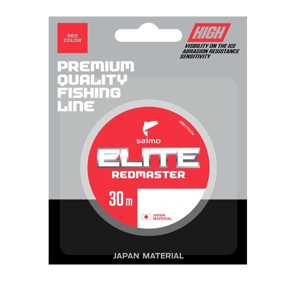 Леска монофильная зимняя Salmo Elite REDMASTER (30м, 0.15, 1.80кг, 4512-015)  #1