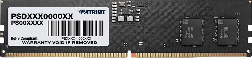 Patriot Memory Оперативная память Signature Line DDR 5 4800 МГц 1x16 ГБ (PSD516G480081)  #1