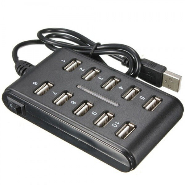 USB-хаб 10 port 2.0 USB #1