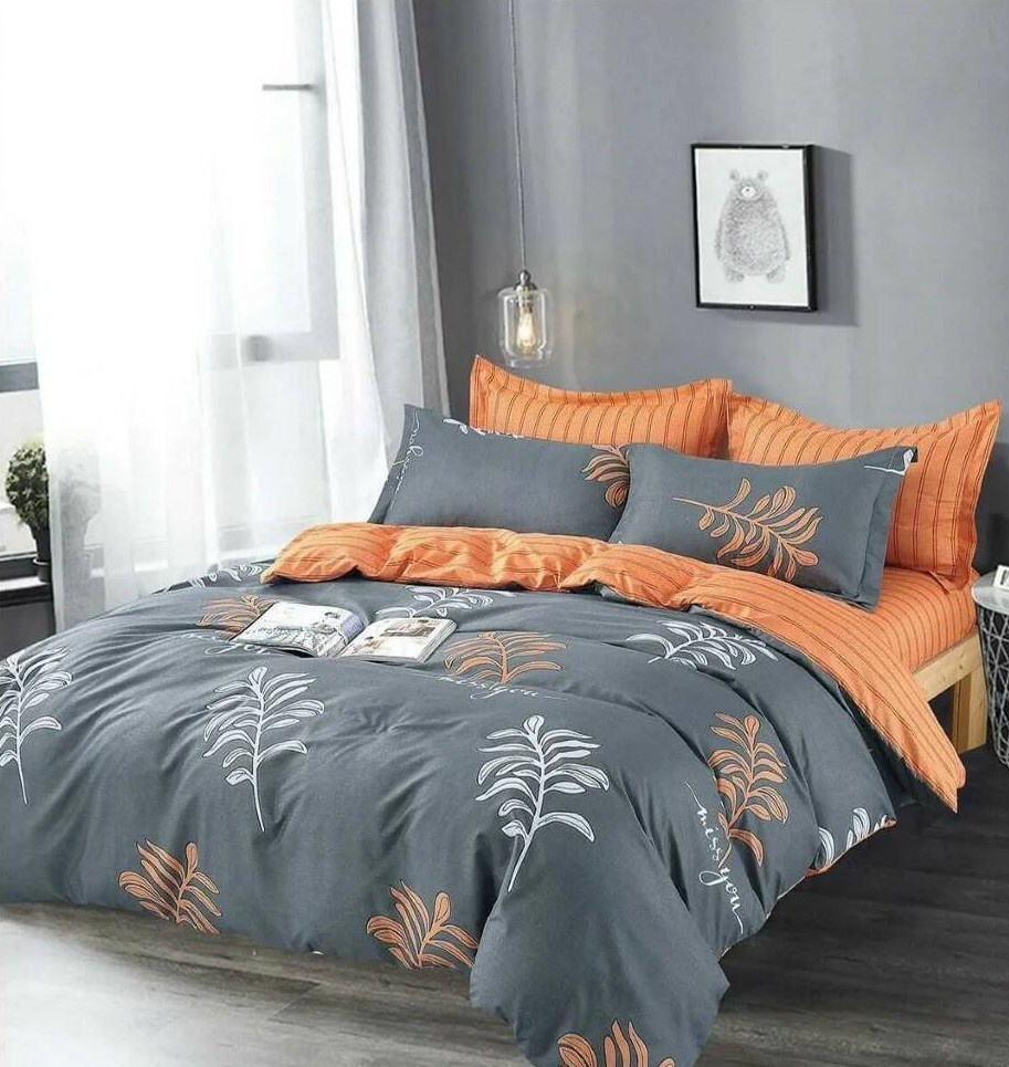 AIMEE Комплект постельного белья, Сатин, 1,5 спальный, наволочки 70x70  #1