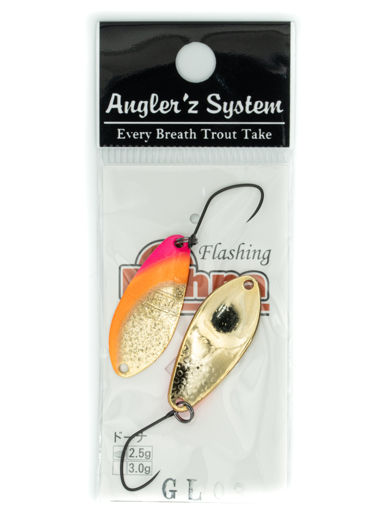 Блесна ANGLER'Z SYSTEM AREA SPOON DOHNA 2.5гр цвет GL03 #1