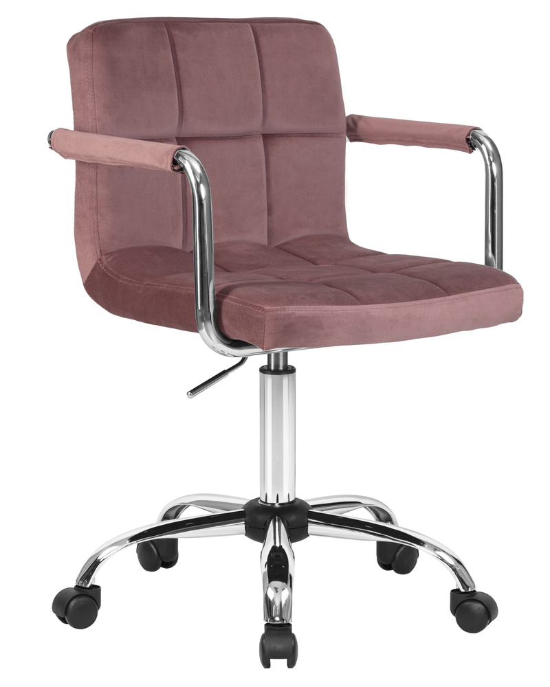 Офисное кресло для персонала DOBRIN TERRY, LM-9400, пудрово-розовый велюр (MJ9-32)  #1