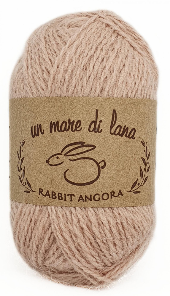 Пряжа Rabbit Angora Wool Sea (374), 25г, 160м, 70% пух кролика, 30% нейлон (2 шт.)  #1