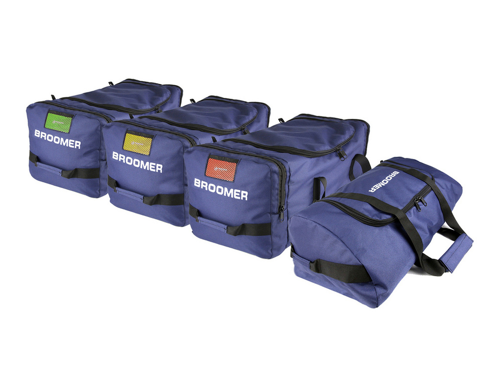 Комплект сумок для бокса Broomer (4 шт.) синие #1
