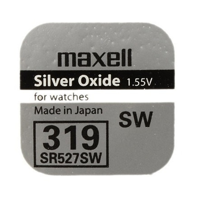 Батарейка Maxell SR 319 (527 SW) 1шт #1