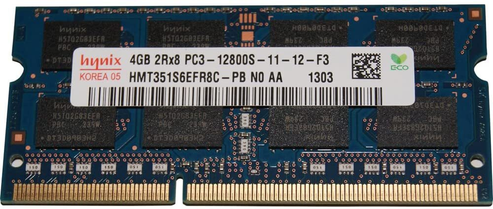 Hynix Оперативная память DDR3 4Gb 1600 Mhz PC3-12800S SoDimm HMT351S6EFR8C-PB 1x4 ГБ (HMT351S6EFR8C-PB) #1