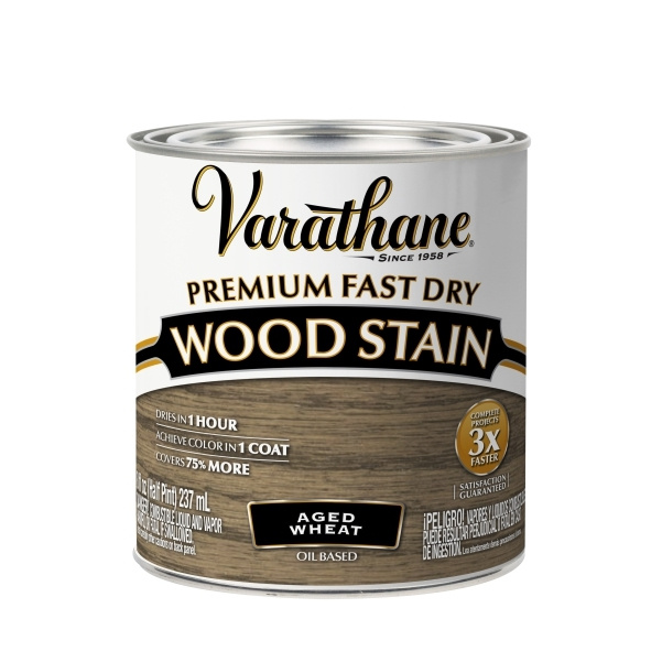 Морилка - Масло Для Дерева Varathane Premium Fast Dry Wood Stain Спелая пшеница 0,236л  #1