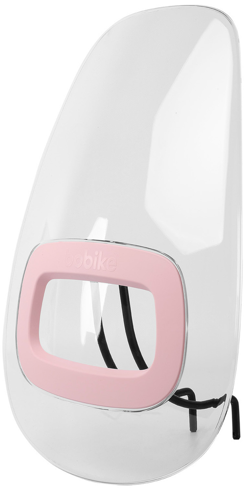 Ветровое стекло для велокресел BOBIKE "Windscreen GO", цвет: розовый  #1