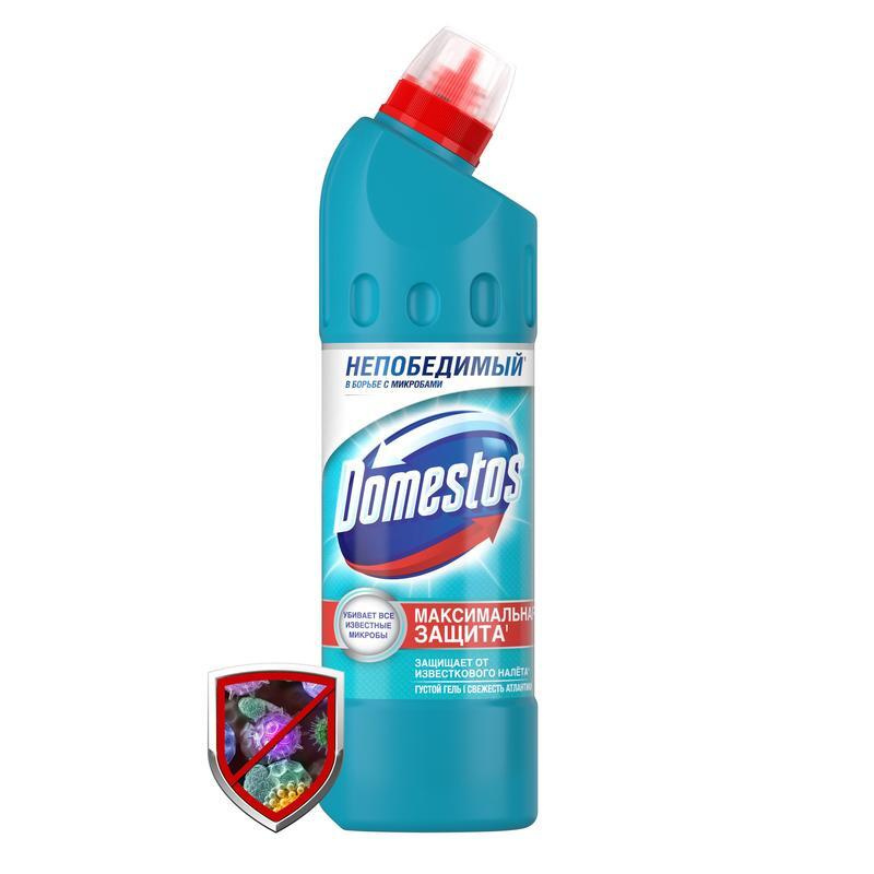 Средство для сантехники и дезинфекции Domestos, гель, 500 мл #1