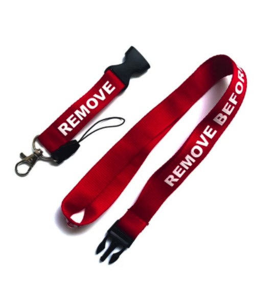 Ланъярд REMOVE BEFORE FLIGHT Лента на шею #1