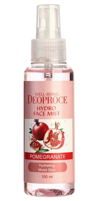 Deoproce, Мист для лица увлажняющий Well-Being Hydro Face Mist Pomegranate 100мл  #1