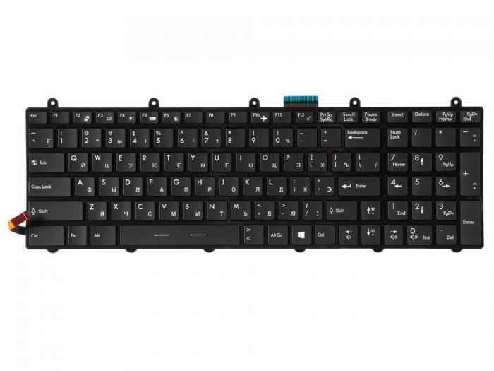 Клавиатура для ноутбука MSI GT60, GT70, GX70, GE70, GT780DX, для Clevo P170EM, P370EM, P570WM, черная, #1