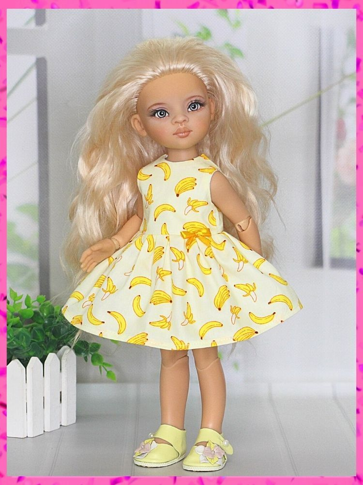 Одежда для кукол Паола Рейна 32 см, платье для куклы Paola Reina, Vidal Rojas 35 см. Кукольный наряд #1
