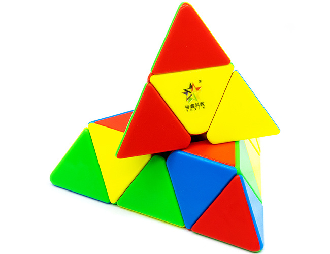 Скоростная Пирамидка Рубика YuXin Pyraminx Little Magic M Магнитная / Головоломка для подарка / Цветной #1