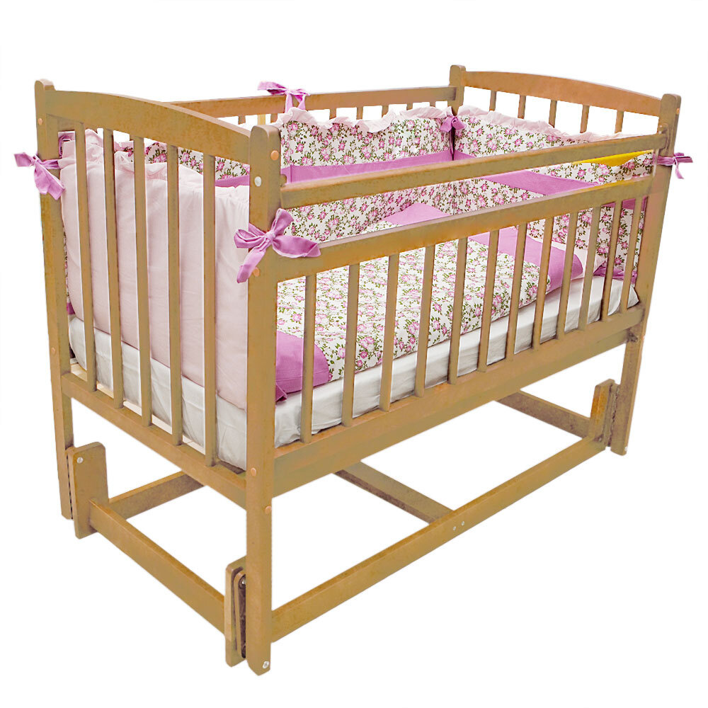 Массив Кроватка для новорожденных ,73х126х112см #1