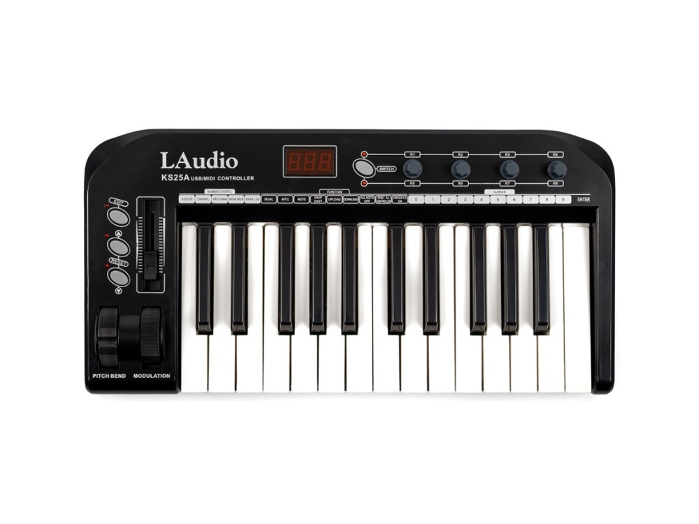 MIDI-контроллер, 25 клавиш, LAudio KS-25A #1