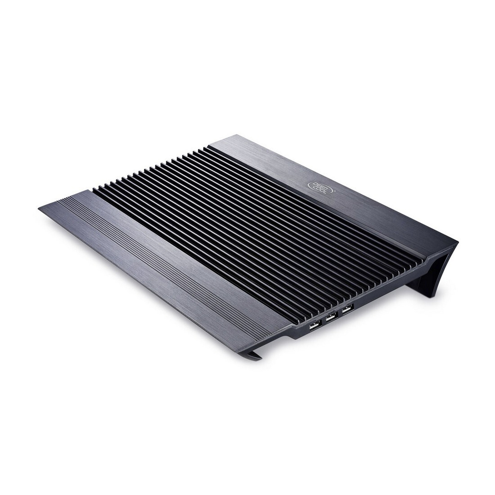 Подставка для ноутбука Deepcool N8 (N8 BLACK) 17" 380x278x55мм 25дБ 3xUSB 2x 140ммFAN 1244г алюминий #1