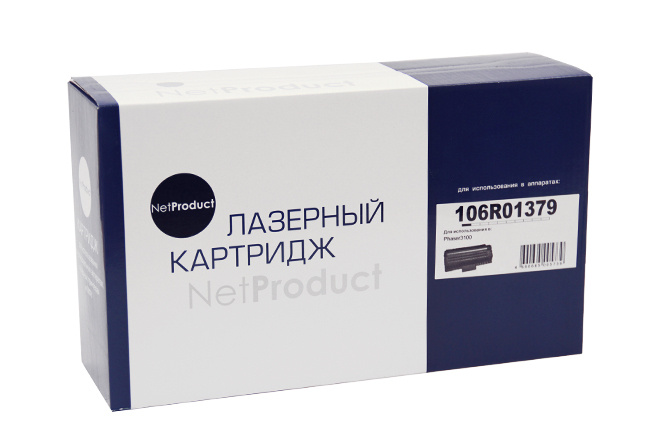 Картридж NetProduct 106R01379 для Xerox Phaser 3100, 4000 тыс.стр. #1