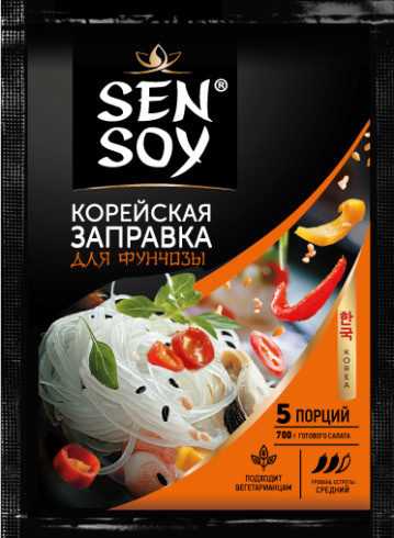 Sen Soy Заправка для фунчозы по-корейски 240 г (80г х 5 шт) #1