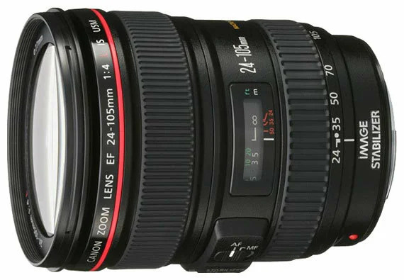 Объектив Canon EF 24-105mm f/4L IS USM - купить по выгодной цене в ...