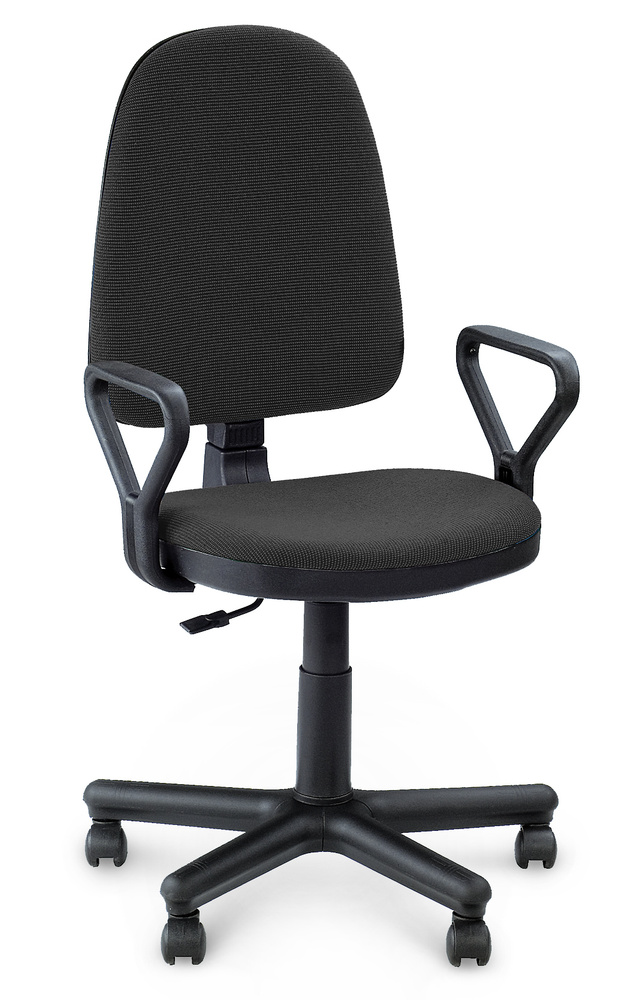 ТМ ДЭФО Детское компьютерное кресло, Ткань, темно-серый  #1
