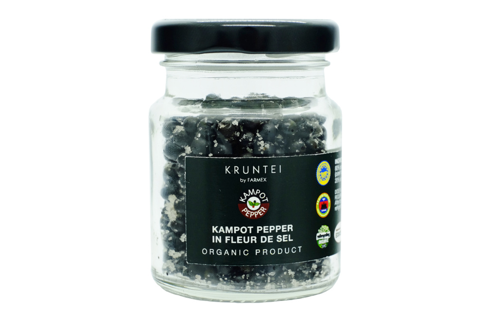 Кампотский перец в соли Fleur de Sel горошек (ферментированный), 40г  #1