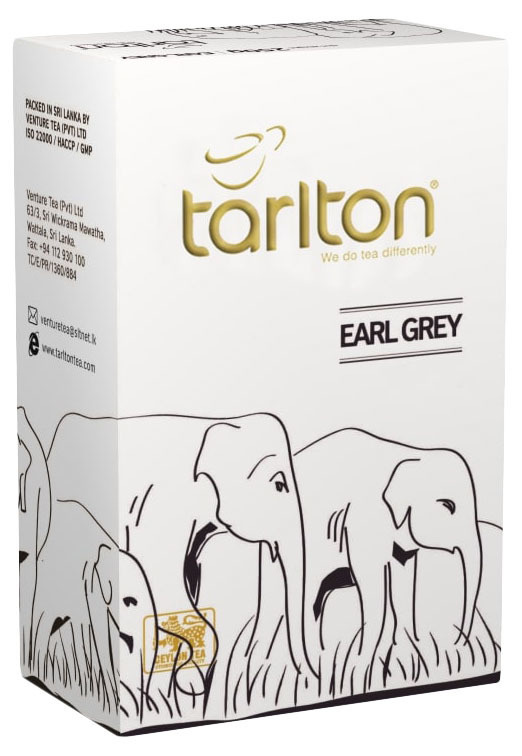 Чай Тарлтон Премиум Цейлонский Байховый со вкусом Бергамота / Tarlton Premium Ceylon Earl Grey Black #1