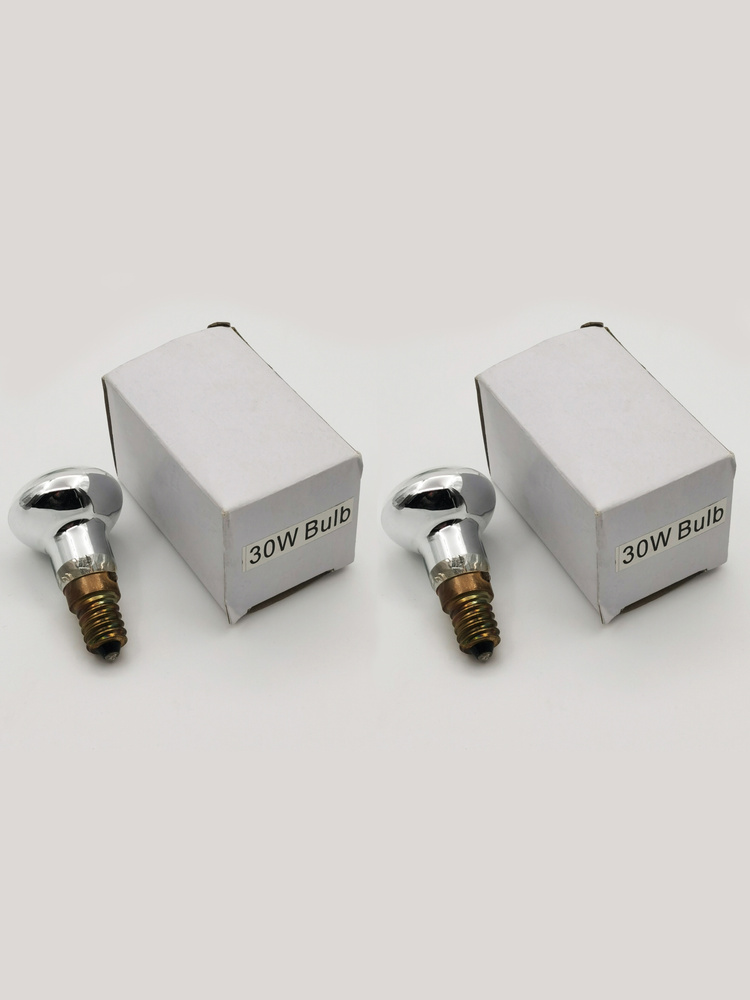 Комплект из 2х лампочек для Лава лампы 30w (E14 R39) - 68 мм #1