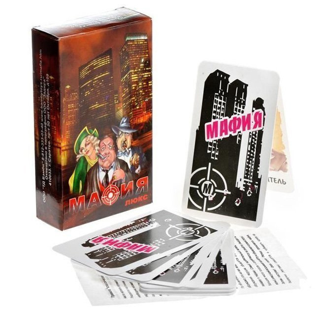 Игра настольная Мафия+Карты 7093 - купить с доставкой по выгодным ценам ...