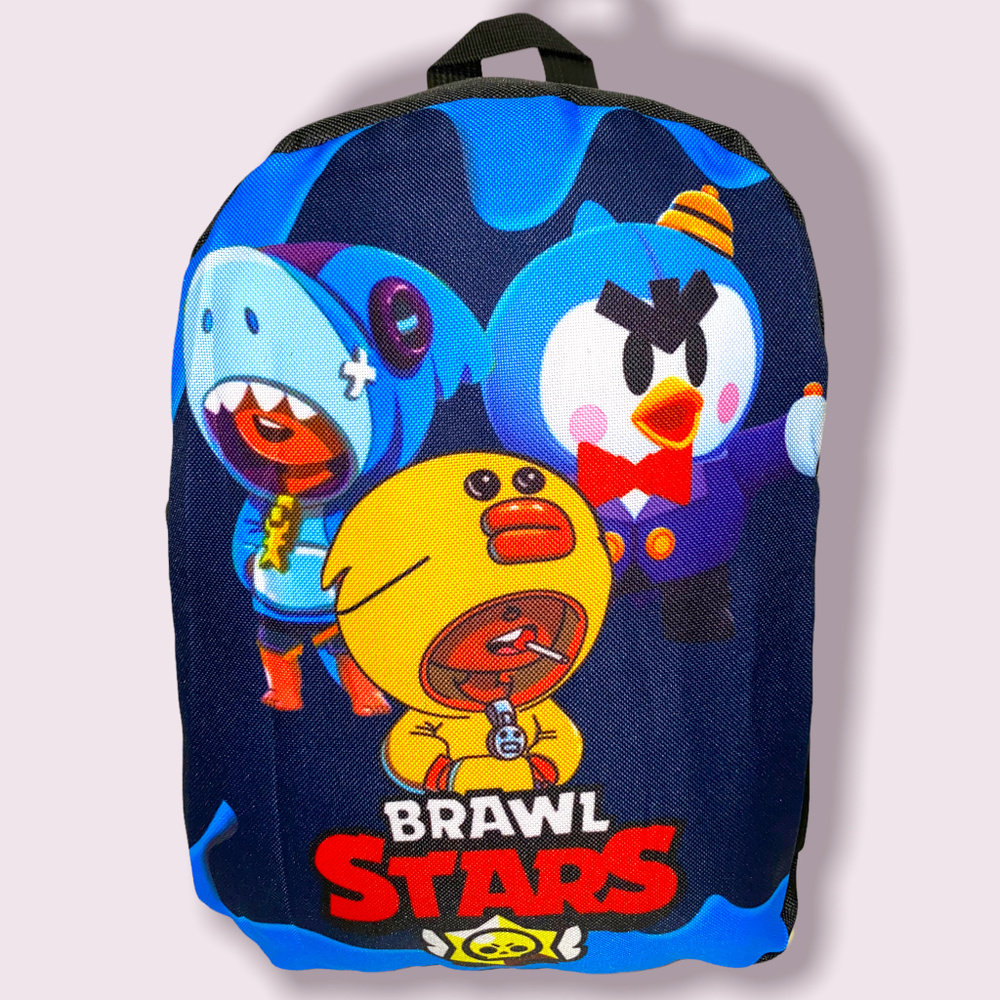 Рюкзак детский для мальчика Brawl Stars/Brawl Stars/ Дошкольный рюкзак Brawl Stars/ Рюкзачок в сад Brawl #1