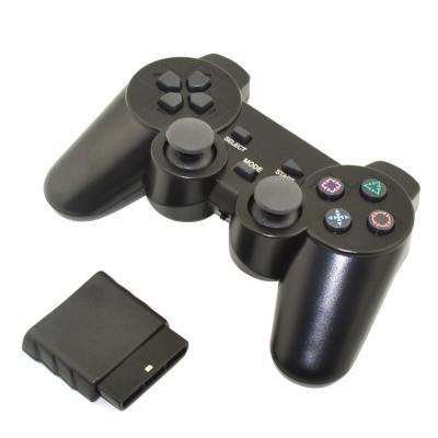 Геймпад беспроводной Wireless Controller джойстик для PS2 / PS1, Bluetooth, черный, серый  #1