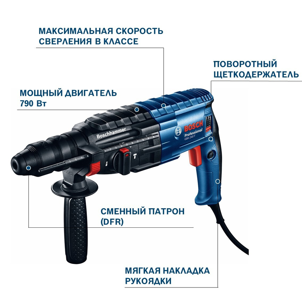 Bosch Перфоратор 790 Вт От сети #1