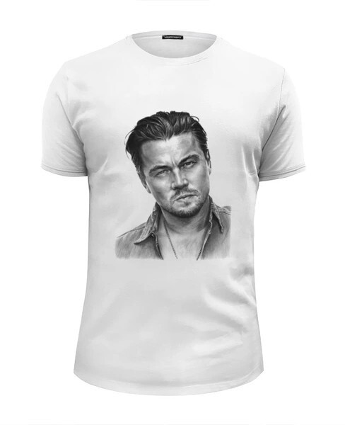 Термонаклейка на футболку (термоаппликация) , Леонардо ДИ Каприо.  #1