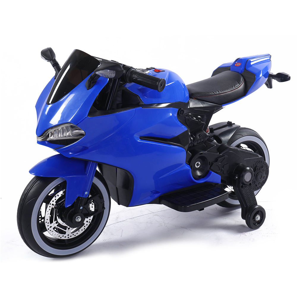 Детский электромотоцикл Ducati Blue 12V - FT-1628-BLUE #1