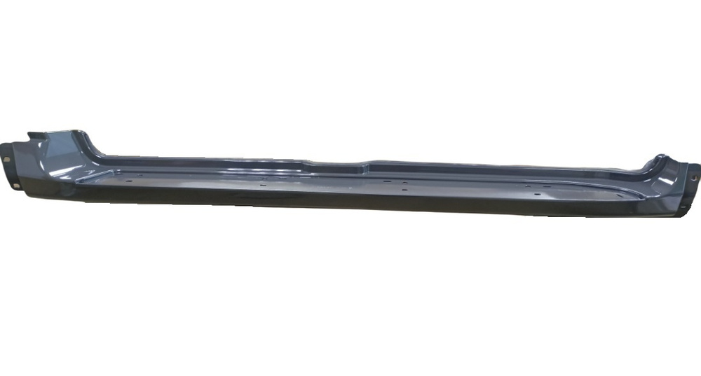Облицовка порога (подножка) УАЗ Патриот с 2015г., цвет серый Титан (правая сторона)  #1