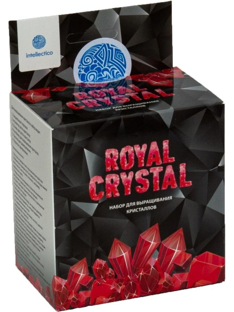 Набор для опытов Intellectico Royal Crystal выращивание кристаллов  #1