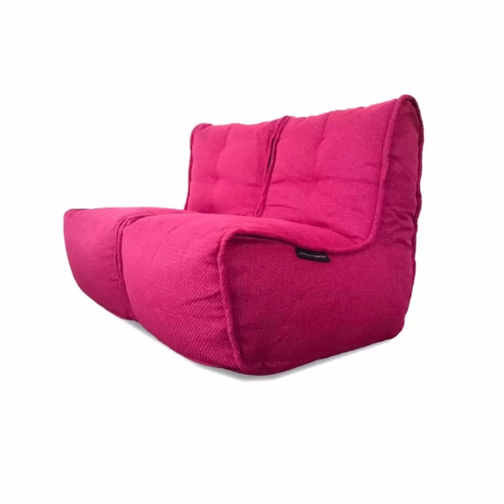Дизайнерский маленький диван Twin Couch - Sakura Pink - 120х80х80 - двухместный узкий диванчик для салона #1