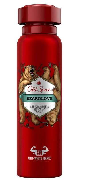 Old Spice Bearglove Дезодорант-антиперспирант спрей, 150 мл - купить с ...