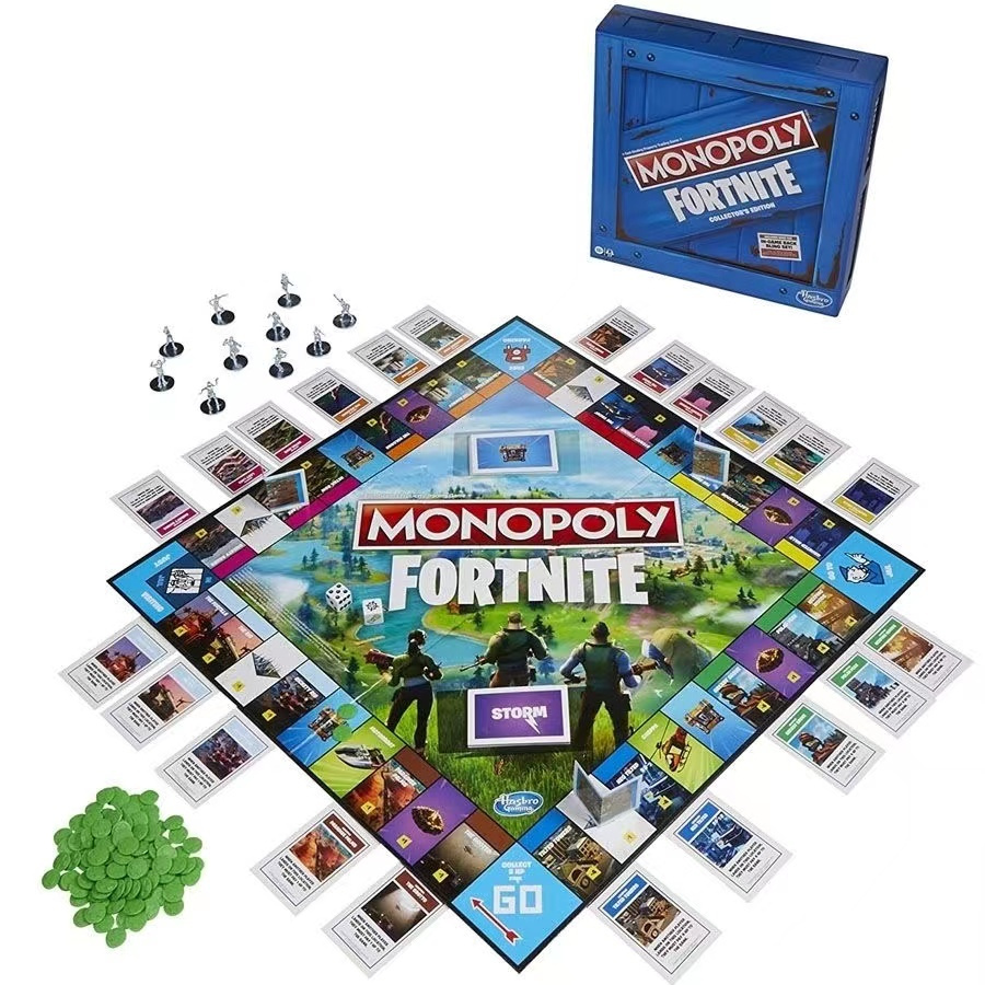 веселая настольная игра Monopoly FORTNITE #1