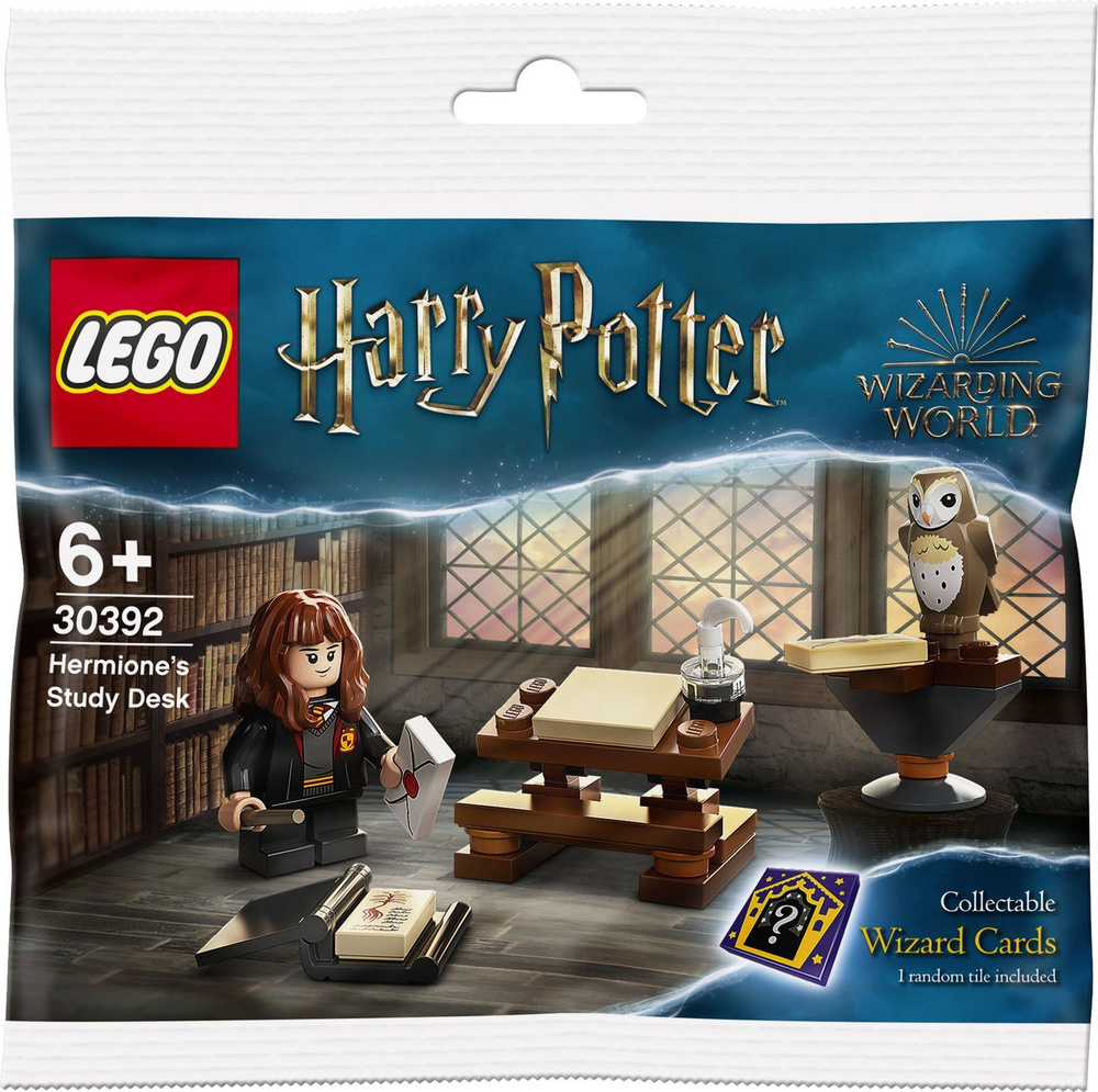 Конструктор LEGO Harry Potter 30392 Учебный стол Гермионы #1